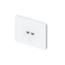 Ubiquiti Universal Paintable Keystone Wall Plate 4 Pack