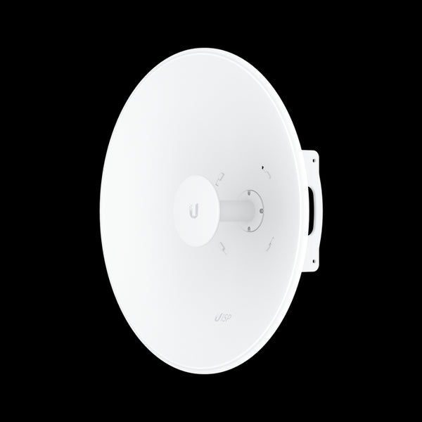Ubiquiti UISP Dish, Point-to-point Dish Antenna,5.15-6.875 GHz Frequency Range, 30+ km PtP Link Range, Compatible AF 5XHD & RP 5AC,  2Yr Warr