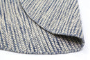 Velvet Field Blue Reversible Wool Rug