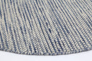 Velvet Field Blue Reversible Wool Rug