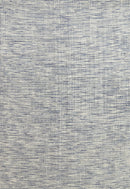 Silver Field Blue Reversible Wool Rug