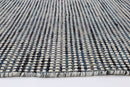 Sunset Field Teal Reversible Wool Rug