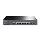 TP Link Tl Sg3210  Jetstream 8 Port Gigabit L2 Managed Switch 2 Slots