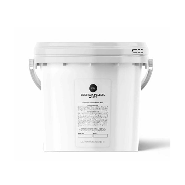Natural Beeswax Pellets White Tubs Pharmaceutical Cosmetic