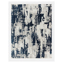 Navy Blue Historia Steel Classic Rug 200Cmx280Cm