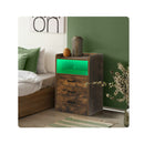 Bedside Table Usb Charger Outlet Led
