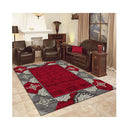 Non Shedding Pile Polypropylene Red Rug 240 X 330Cm