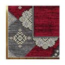 Non Shedding Pile Polypropylene Red Rug 240 X 330Cm