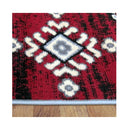 Non Shedding Pile Polypropylene Red Rug 240 X 330Cm