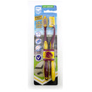Nrl 2Pk Brisbane Broncos  Toothbrushes