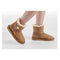 Premium Double Face Sheepskin Short Button Boot Size 6M 7W Us