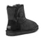 Premium Double Face Sheepskin Short Button Boot Size 11M 12W Us