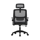 Mesh Office Chair Executive Fabric Gaming Seat Racing Tilt Computer Black