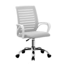Mesh Office Chair Breathable Backrest White