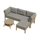 5 Piece Outdoor Sofa Set Garden Lounge Patio Setting