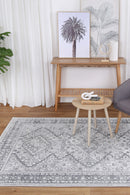 Blossom Glen Grey Tribal Rug