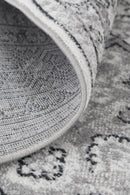Blossom Glen Grey Tribal Rug