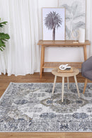 Fable Glen Blue Grey Traditional Rug