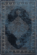 Winter Field Blue Rug