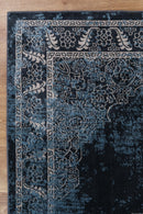 Winter Field Blue Rug