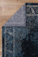 Winter Field Blue Rug