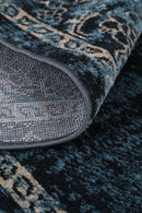 Winter Field Blue Rug