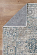 Coral Glen Cream Blue Traditional Rug