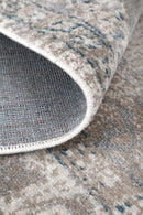 Coral Glen Cream Blue Traditional Rug