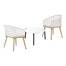 2 Seater Outdoor Patio Setting 70cm Table
