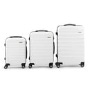 3 Piece Capri Spinner Luggage Suitcase Set