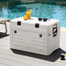 60L Outdoor Storage Box Foldable Camping Collapsible Bins Organizer
