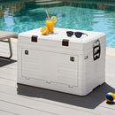 80L Outdoor Storage Box Foldable Camping Collapsible Bins Organizer