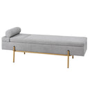 Storage Ottoman Bed 140cm Pillow Foot Stool