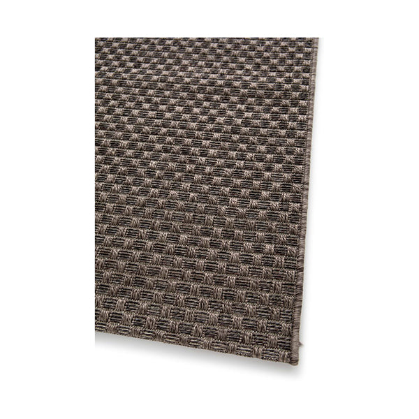 Outdoor Basket Charcoal Rug 199Cmx300Cm