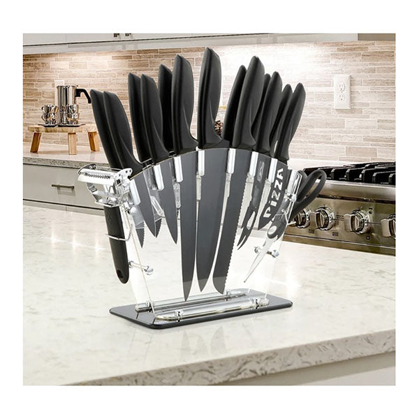 17 Piece Professional Stainless Steel Knife Set