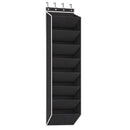 Over Door Shoe Organiser Storage 8-Tier Pantry Hanger Rack Fabric Black