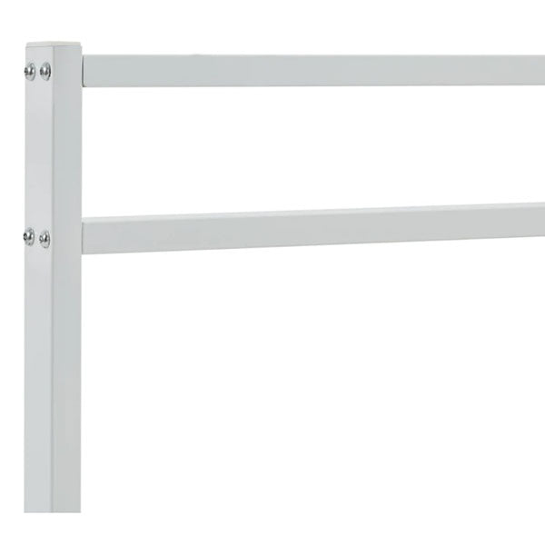 Michelle Metal Bed Frame White Single