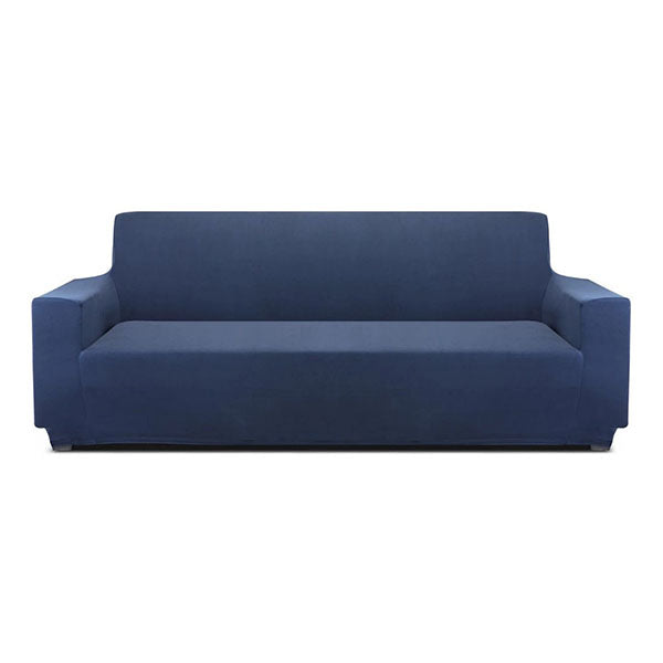 3 Seater Sofa Cover Stretch Navy