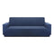 3 Seater Sofa Cover Stretch Navy