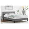 Theodore Bed Frame Charcoal Double