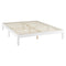 William Wood Bed Frame White Queen