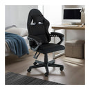 Office Racing Gaming Chair In Black And Red Desk Seat