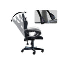 Office Racing Gaming Chair In Black And Red Desk Seat
