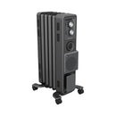 Oil Free Column Heater With Turbo Fan And Timer In Black