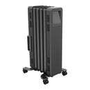Oil Free Column Heater With Turbo Fan And Timer In Black