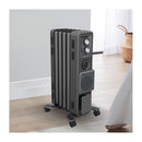 Oil Free Column Heater With Turbo Fan And Timer In Black