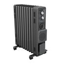Oil Free Column Heater With Turbo Fan And Timer In Black