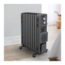Oil Free Column Heater With Turbo Fan And Timer In Black