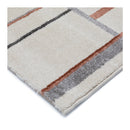 Old Rose Contemporary Sevilla Grid Rug 240Cmx330Cm