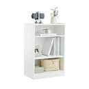 Floor Standing Open Bookshelf With Adjustable Shelve